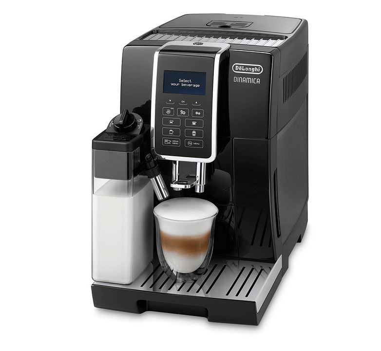 Купить DeLonghi Kaffeevollautomat ECAM 350.55.B Dinamica (ECAM350.55.B) в магазине wardena.ru