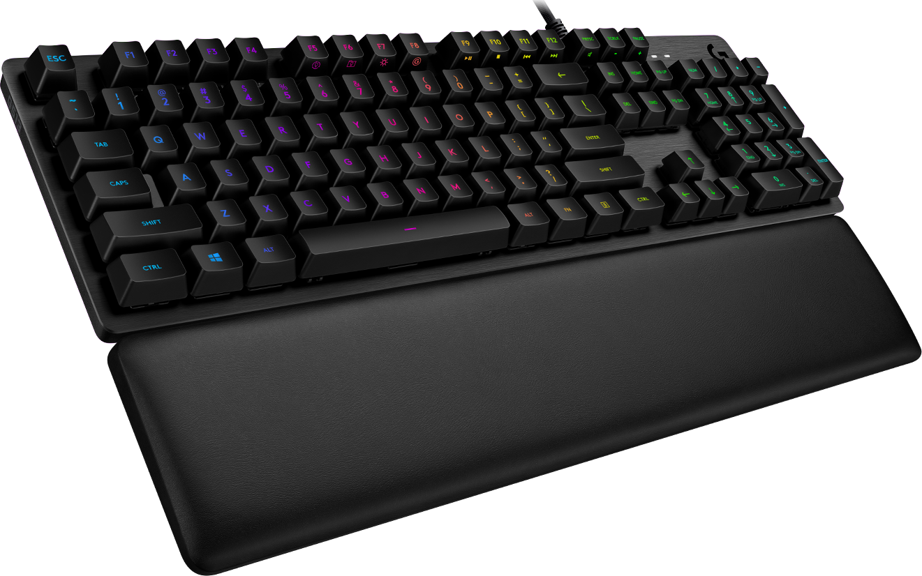 Купить Logitech G513 CARBON LIGHTSYNC RGB Mechanical Gaming Keyboard, GX Brown - CARBON - DEU - CENTRAL (920-009446) в магазине wardena.ru