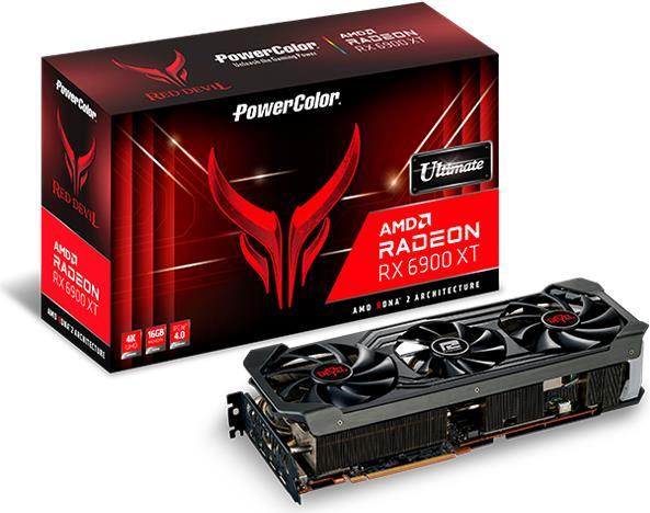 Купить PowerColor Red Devil AXRX 6900XTU 16GBD6-3DHE/OC AMD 16 GB GDDR6 (AXRX 6900XTU 16GBD6 3DHE/OC) в магазине wardena.ru