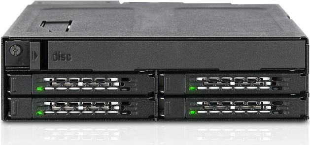 Купить ICY Dock ToughArmor MB604SPO-B - Gehäuse für Speicherlaufwerke - 2.5" (6.4 cm) - Schwarz (MB604SPO-B) в магазине wardena.ru