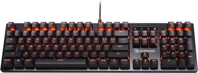 Купить A4Tech B820R - Volle Größe (100%) - USB - Mechanischer Switch - RGB-LED - Schwarz (A4TKLA45994) в магазине wardena.ru