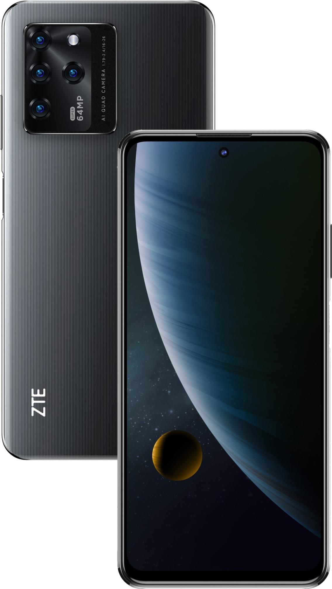 Купить ZTE Blade V30 - 4G Smartphone - Dual-SIM - RAM 4GB / 128GB - microSD slot - LCD-Anzeige - 16,90cm (6,67") - 2400 x 1080 Pixel - 4x x Rückkamera 64 MP, 8 MP, 5 MP, 2 MP - front camera 16 MP - Schwarz (126595801004) в магазине wardena.ru