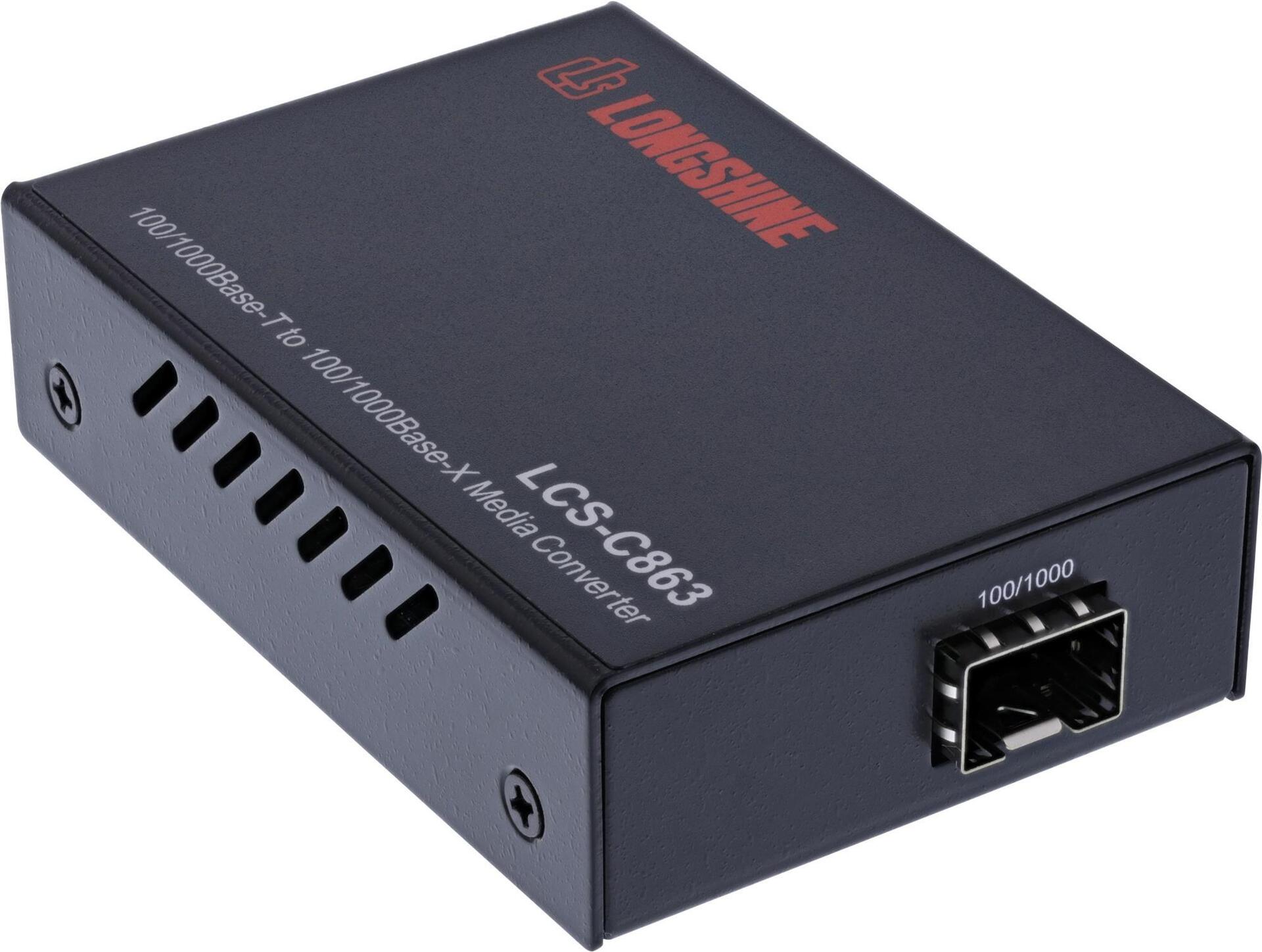 Купить Longshine LCS-C863 - IEEE 802.3ab - IEEE 802.3u - IEEE 802.3z - Gigabit Ethernet - 10BASE-TX - 100BASE-TX - 1000BASE-T - 1000BASE-X - Cat5 - Cat5e - Cat6 - SFP (LCS-C863) в магазине wardena.ru