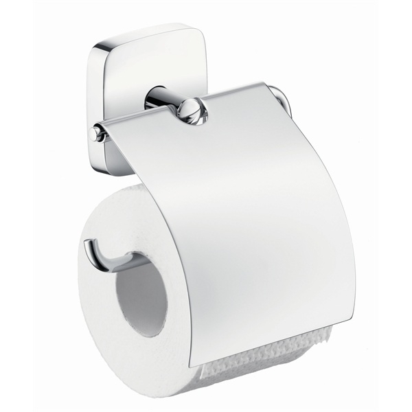 Купить Hansgrohe PuraVida бумагодержатель хром 41508000 в магазине wardena.ru