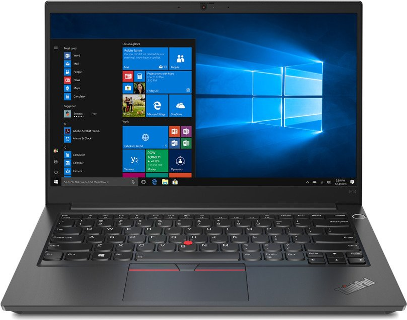 Купить Lenovo ThinkPad E14 Gen 2 20TA - Intel Core i5 1135G7 / 2.4 GHz - Win 10 Pro 64-Bit - Iris Xe Graphics - 8 GB RAM - 256 GB SSD NVMe - 35.6 cm (14") IPS 1920 x 1080 (Full HD) - Wi-Fi 6 - Schwarz - kbd: Deutsch (20TA000CGE) в магазине wardena.ru