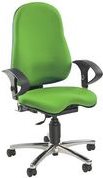 Купить Topstar Bürostuhl "Sitness 25,40cm (10"), Stoffbezug: blau ergonomischer Orthositz, inkl. Armlehnen Typ U2 (SI59U G26) (SI59UG26) в магазине wardena.ru