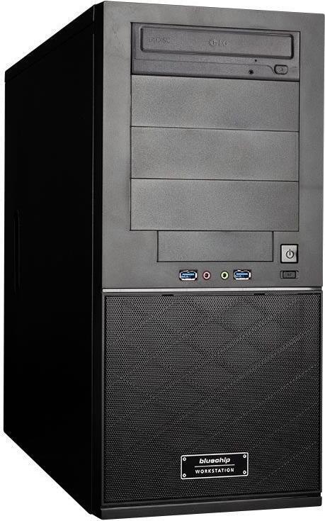Купить bluechip BUSINESSline Workstation WS2200 - MDT - 1 x Core i9 10900X X-series / 3,7 GHz - RAM 32GB - SSD 500GB - NVMe - DVD-Writer - Quadro T1000 - 10 GigE - Win 10 Pro 64-Bit - Monitor: keiner - Schwarz - BTO (850396) в магазине wardena.ru