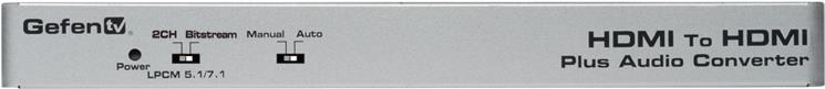Купить GefenTV HDMI to HDMI Plus Audio Converter - Digitaler Signalprozessor - 7.1-Kanal (GTV-HDMI-2-HDMIAUD) в магазине wardena.ru