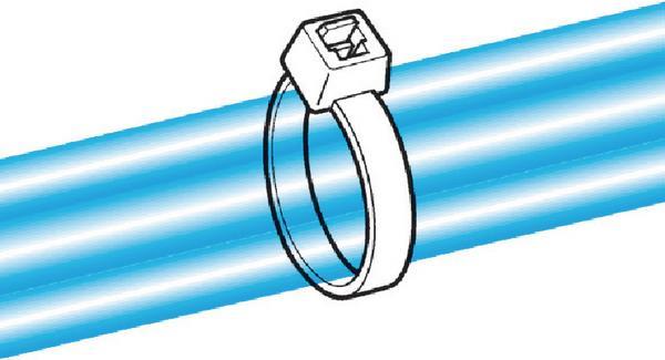 Купить Hellermann Tyton T30R Kabelbinder Ethylentetrafluorethylen (ETFE) Blau 100 Stück(e) (T30R-ETFE-BU-C-1) в магазине wardena.ru