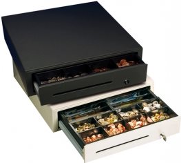 Купить Star Micronics Star CB-2002 UN, dunkelgrau Kassenlade, Frontöffnung, Maße (BxHxT): 410x114x415mm, 8 Scheinfächer (vertikal), 8 Münzfächer, 1 Scheckfach, 3 pos. Schloss, Anschluß an Kassendrucker, Farbe: dunkelgrau (55555 (55555560 / new gray) в магазине wardena.ru