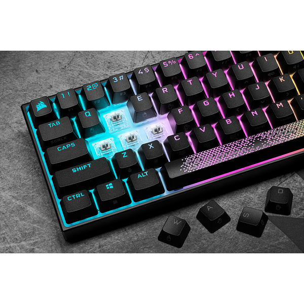 Купить Corsair K65 RGB Mini Tastatur USB QWERTY US Englisch Schwarz (CH-9194014-NA) в магазине wardena.ru