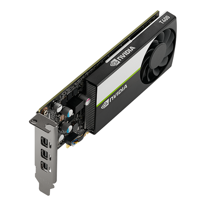 Купить PNY NVIDIA T400 - T400 - 2 GB - GDDR6 - 64 Bit - 5120 x 2880 Pixel - PCI Express x16 3.0 (VCNT400-PB) в магазине wardena.ru