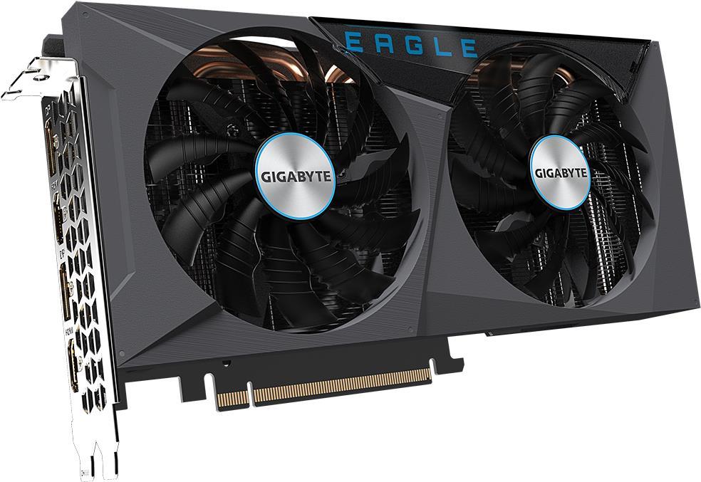 Купить Gigabyte GeForce RTX 3060 Ti EAGLE 8G (rev. 2.0) - Grafikkarten - GF RTX 3060 Ti - 8 GB GDDR6 - PCIe 4.0 x16 - 2 x HDMI, 2 x DisplayPort (GV-N306TEAGLE-8GD 2.0) в магазине wardena.ru