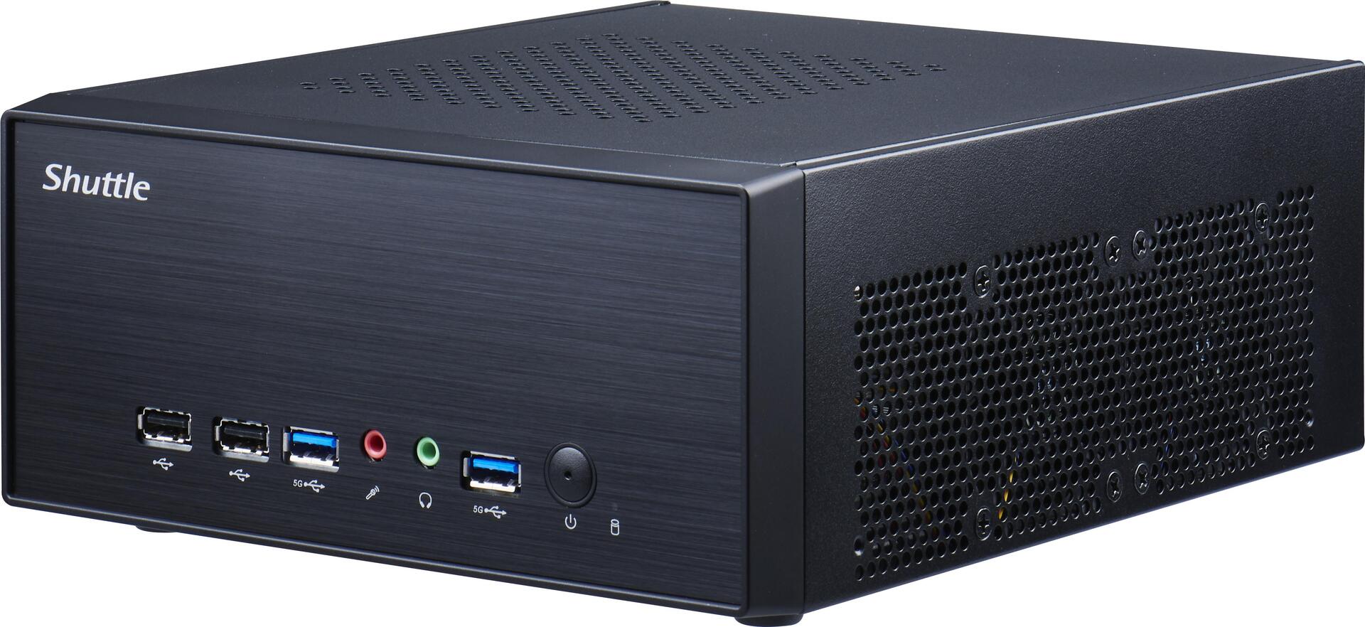 Купить Shuttle XPC slim XH510G2 - Barebone - Slim-PC - LGA1200-Sockel - Intel H510 - keine CPU - RAM 0 GB - GigE (PIB-XH510G201) в магазине wardena.ru