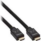 Купить INLINE High Speed - HDMI mit Ethernetkabel - HDMI (M) bis HDMI (M) - 10 m - dreifach abgeschirmtes Twisted-Pair-Kabel - Schwarz - geformt, 4K Unterstützung, aktiv (17510A) в магазине wardena.ru