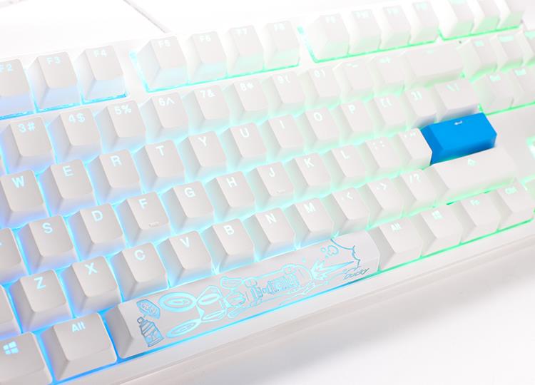 Купить Ducky One 2 TKL PBT Gaming Tastatur, MX-Silent-Red, RGB LED - weiß (DKON1787ST-SDEPDWWT1) в магазине wardena.ru