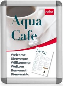 Купить NOBO Plakatrahmen 700 x 1.000 mm, inklusive Befestigungsset 32 mm silber eloxierter Aluminium-Rahmen, für Innen- und (1902209) в магазине wardena.ru