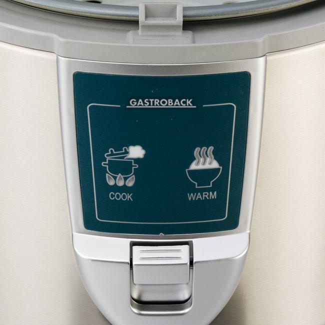 Купить Gastroback Design Rice Cooker Pro - Reiskocher - 1.8 Liter - 650 W (42518) в магазине wardena.ru