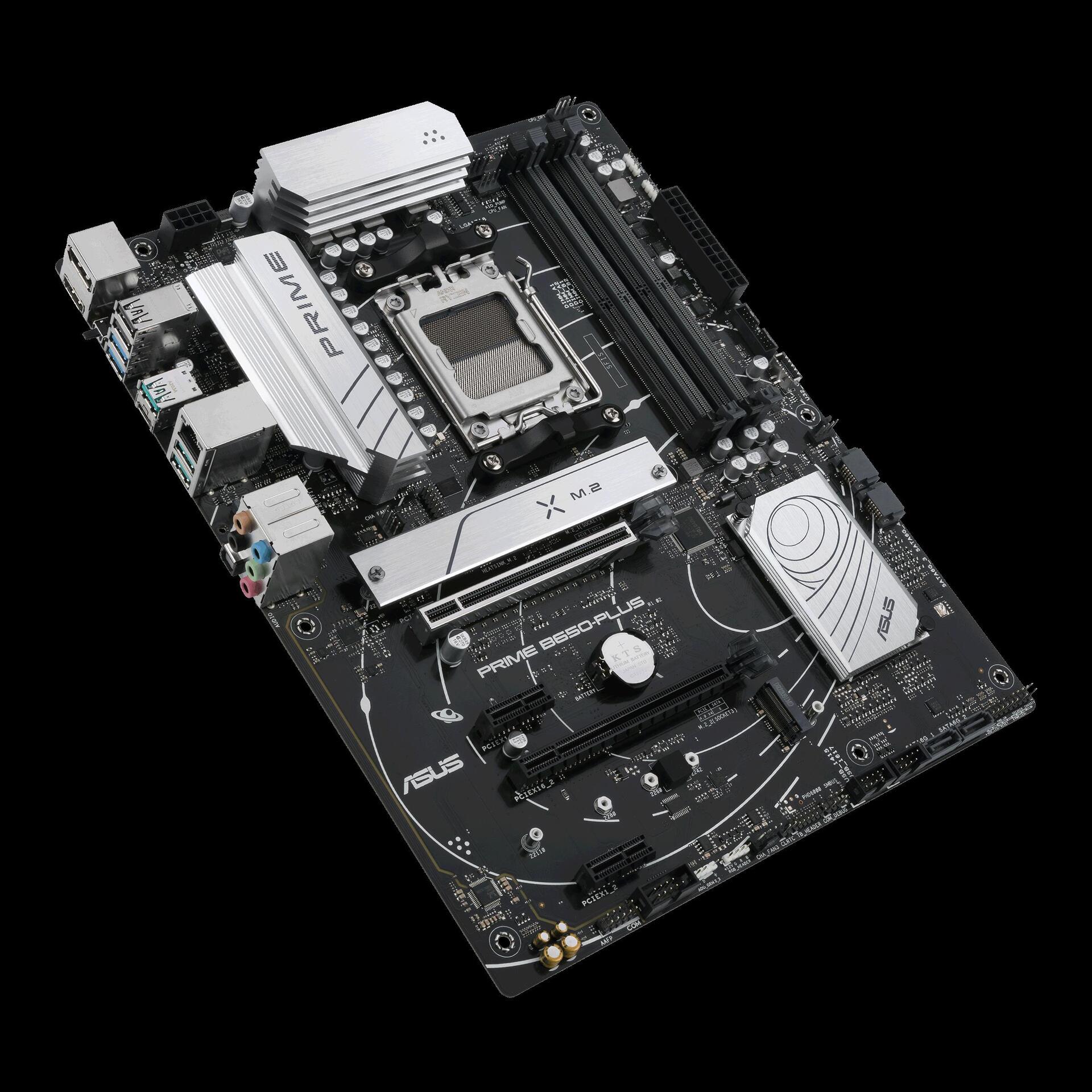 Купить ASUS Prime B650-Plus-CSM - Motherboard - LGA1700-Sockel - H610 Chipsatz - Onboard-Grafik (CPU erforderlich) - HD Audio (8-Kanal) (90MB1BS0-M0EAYC) в магазине wardena.ru