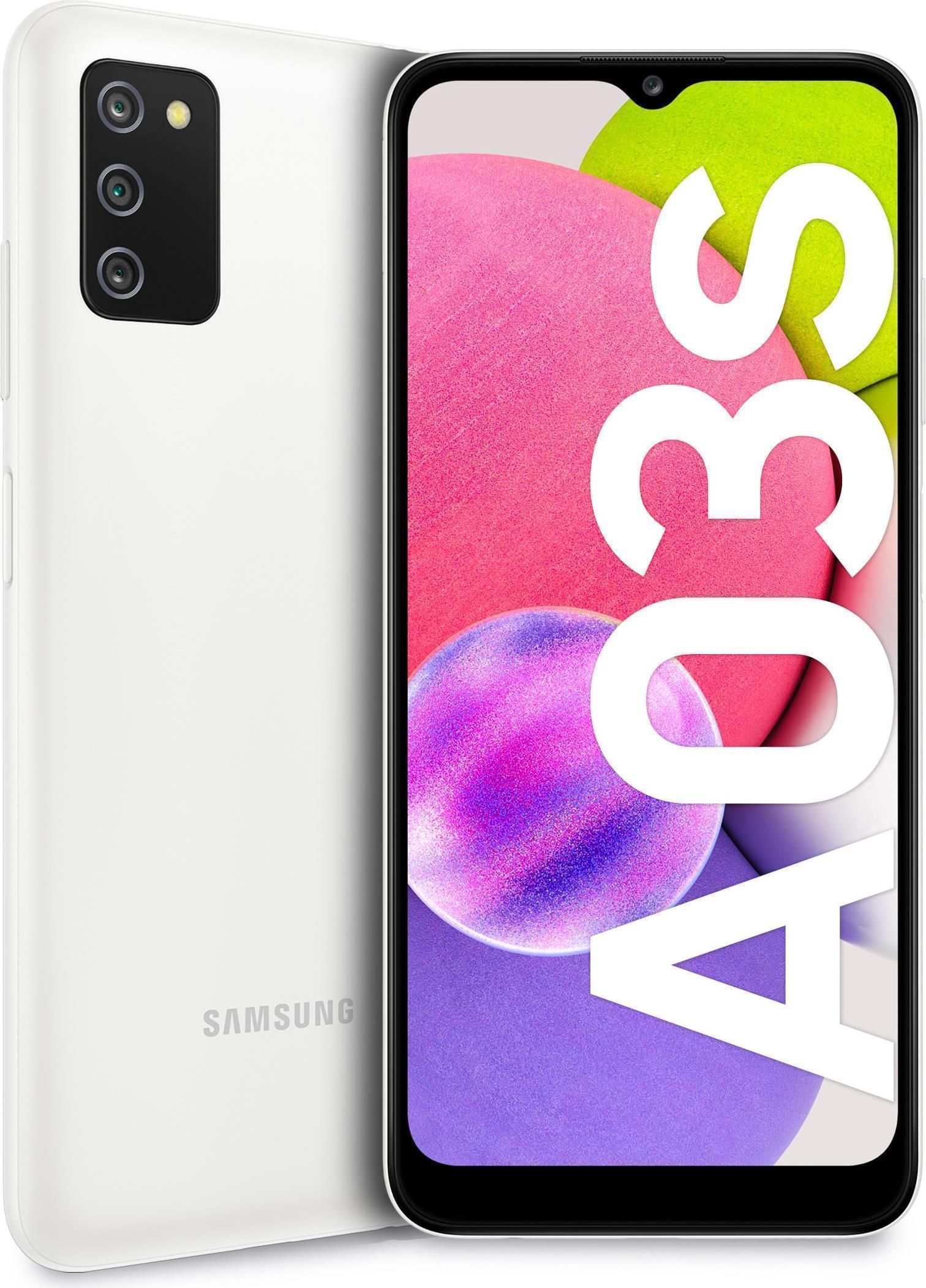 Купить Samsung Galaxy A03s - 4G Smartphone - Dual-SIM - RAM 3 GB / Interner Speicher 32 GB - microSD slot - LCD-Anzeige - 6.5" - 1600 x 720 Pixel - Triple-Kamera 13 MP, 2 MP, 2 MP - front camera 5 MP - weiß (SM-A037GZWNEUE) в магазине wardena.ru