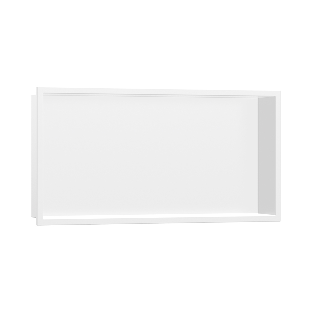 Купить Hansgrohe XtraStoris Original Встраиваемая в нишу полка 300/600/100 белый матовый 56064700 в магазине wardena.ru