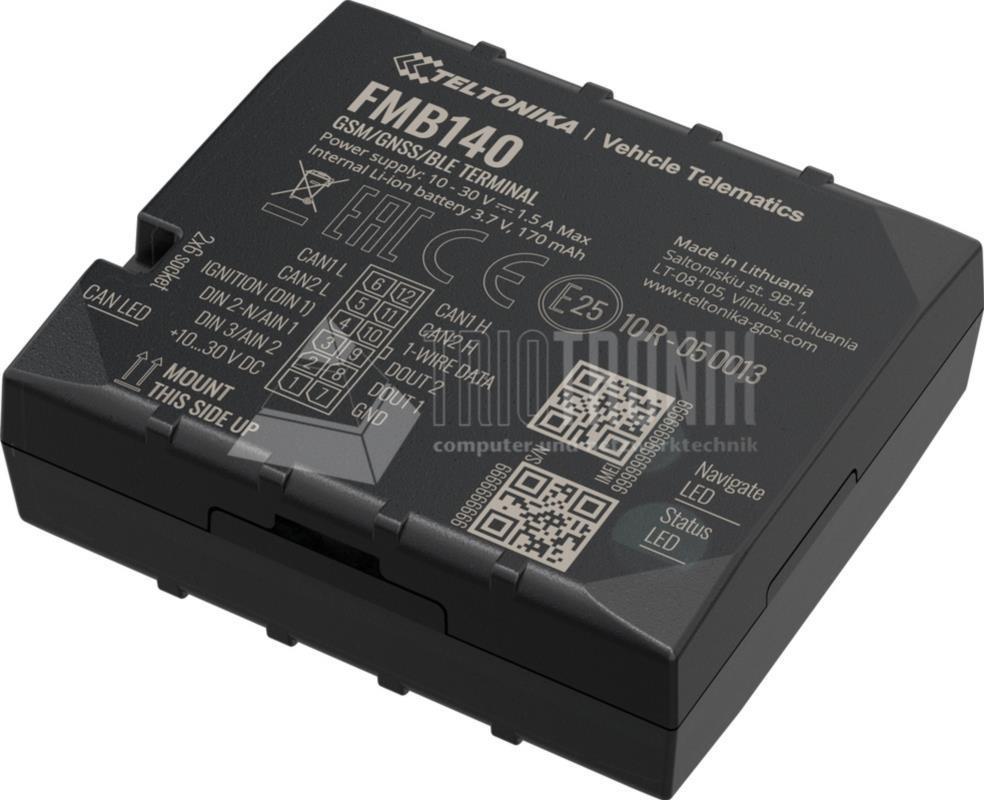 Купить Teltonika FMB130 GPRS/GNSS Tracker mit CAN-Datenlesefunktion Fleet Management (FMB140) в магазине wardena.ru