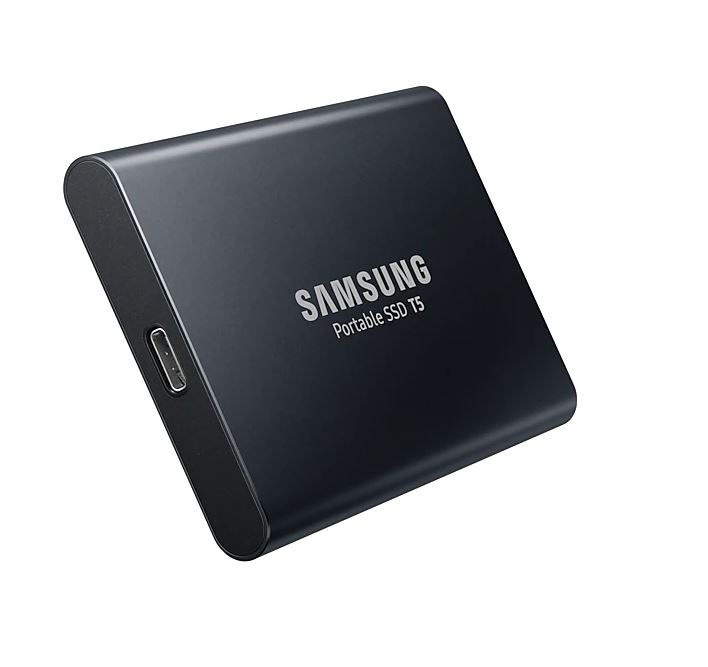 Купить Samsung Portable SSD T5 MU-PA1T0 - SSD - verschlüsselt - 1TB - extern (tragbar) - USB 3,1 Gen 2 - 256-Bit-AES - Deep Black (MU-PA1T0B/EU) в магазине wardena.ru