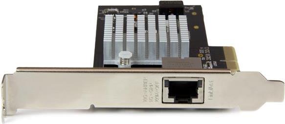 Купить StarTech.com 1 Port 10G Ethernet PCI Express Netzwerkkarte - 10GbE NIC mit Intel X550-AT Chip - 10GBase-T / NBASE-T Compliant - Netzwerkadapter - PCIe 2.0 Low-Profile - 10Gb Ethernet x 1 - Schwarz (ST10000SPEXI) в магазине wardena.ru
