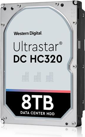 Купить Western Digital Ultrastar DC HC320 3.5"  8000 GB Serial ATA III (HUS728T8ALE6L4) в магазине wardena.ru