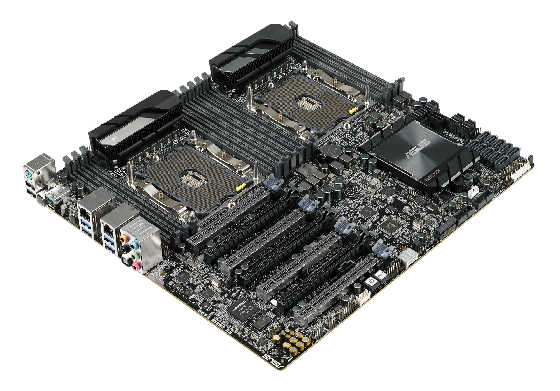 Купить ASUS WS C621E SAGE (BMC) - Motherboard - SSI EEB - Socket P - 2 Unterstützte CPUs - C621 - USB 3.1 Gen 1, USB-C Gen2, USB 3.1 Gen 2 - 2 x Gigabit LAN - Onboard-Grafik - HD Audio (8-Kanal) (90SW0021-M0EAY0) в магазине wardena.ru