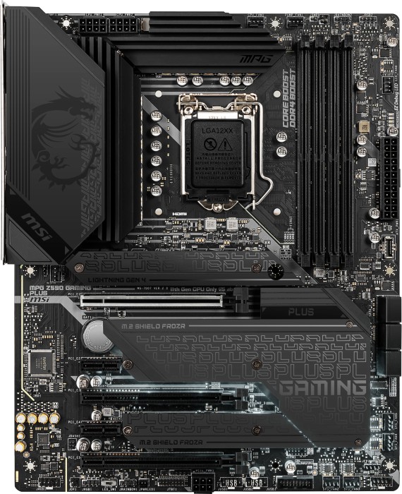Купить MSI MPG Z590 GAMING PLUS - Motherboard - ATX - LGA1200-Sockel - Z590 - USB-C Gen2, USB 3.2 Gen 1, USB 3.2 Gen 2, USB-C Gen 2x2 - 2.5 Gigabit LAN - Onboard-Grafik (CPU erforderlich) - HD Audio (8-Kanal) (7D07-002R) в магазине wardena.ru
