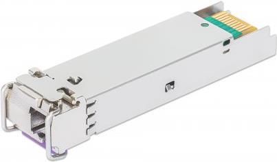 Купить INTELLINET Gigabit SFP Mini-GBIC Transceiver WDM bidirektional für LWL-Kabel 1000Base-BX-U (LC) Singlemode-Port, 80 km, BiDi WDM (RX1550/TX1490), MSA-konform für maximale Kompatibilität, silber (508797) в магазине wardena.ru