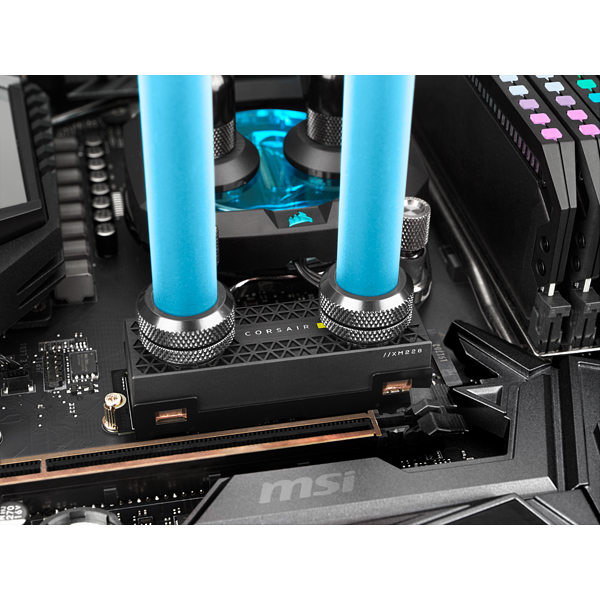 Купить CORSAIR MP600 PRO - Hydro X Edition - SSD - 2TB - intern - M.2 2280 - PCI Express 4,0 x4 (NVMe) - 256-Bit-AES (CSSD-F2000GBMP600HXE) в магазине wardena.ru