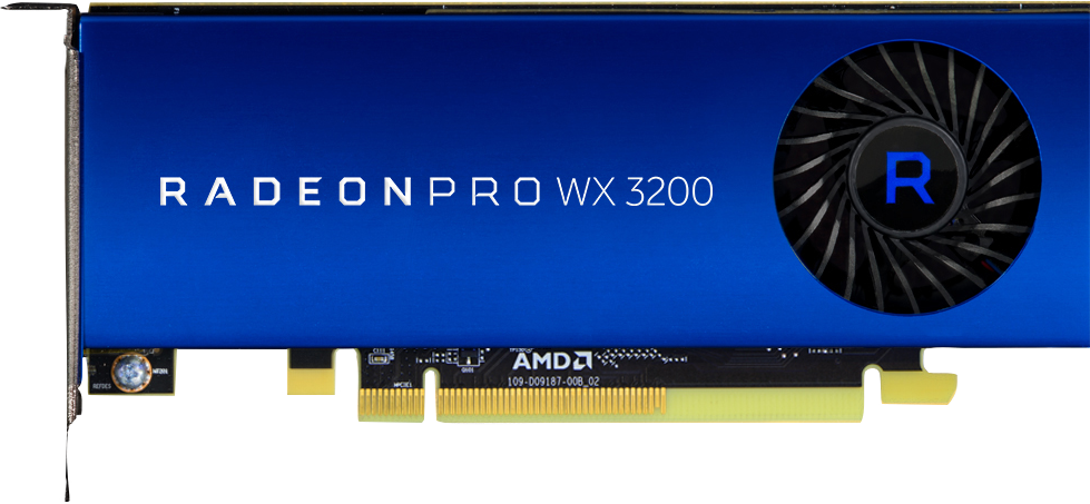 Купить HP Inc. AMD Radeon Pro WX 3200 - Grafikkarten - Radeon Pro WX 3200 - 4GB GDDR5 - PCIe 3.0 x16 - 4 x Mini DisplayPort (6YT68AA) в магазине wardena.ru