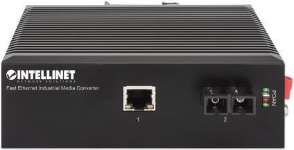 Купить Intellinet - Industrial - Medienkonverter - 100Mb LAN - 10Base-T, 100Base-FX, 100Base-TX - RJ-45 / SC Single-Modus - bis zu 20 km - 1310 nm (508322) в магазине wardena.ru