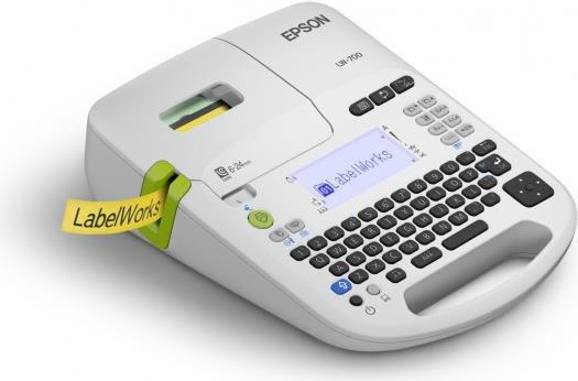Купить Epson LabelWorks LW-700 - Beschriftungsgerät - s/w - Thermotransfer - Rolle (2,4 cm) - 180 dpi - bis zu 13 mm/Sek. - USB - Cutter - grün, Pale Gray (C51CA63080) в магазине wardena.ru
