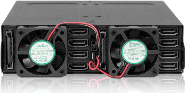 Купить ICY Dock ToughArmor MB998SP-B - Gehäuse für Speicherlaufwerke - 6.4 cm (2.5") - mattschwarz (MB998SP-B) в магазине wardena.ru