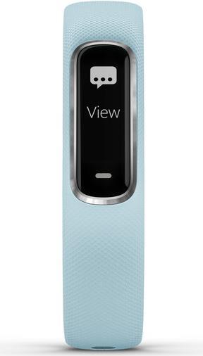 Купить Garmin vivosmart 4 - Silber - Aktivitätsmesser mit Band - Silikon - Azure Blue - Bandgröße: S/M - einfarbig - Bluetooth, ANT+ - 20,4 g (010-01995-04) в магазине wardena.ru