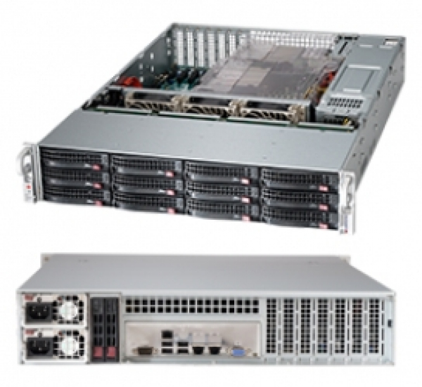 Купить Chassis Supermicro CSE-826BAC4-R920LPB 2U 920W Redundant Hot-Swap 14xHDD SATA/SAS в магазине wardena.ru