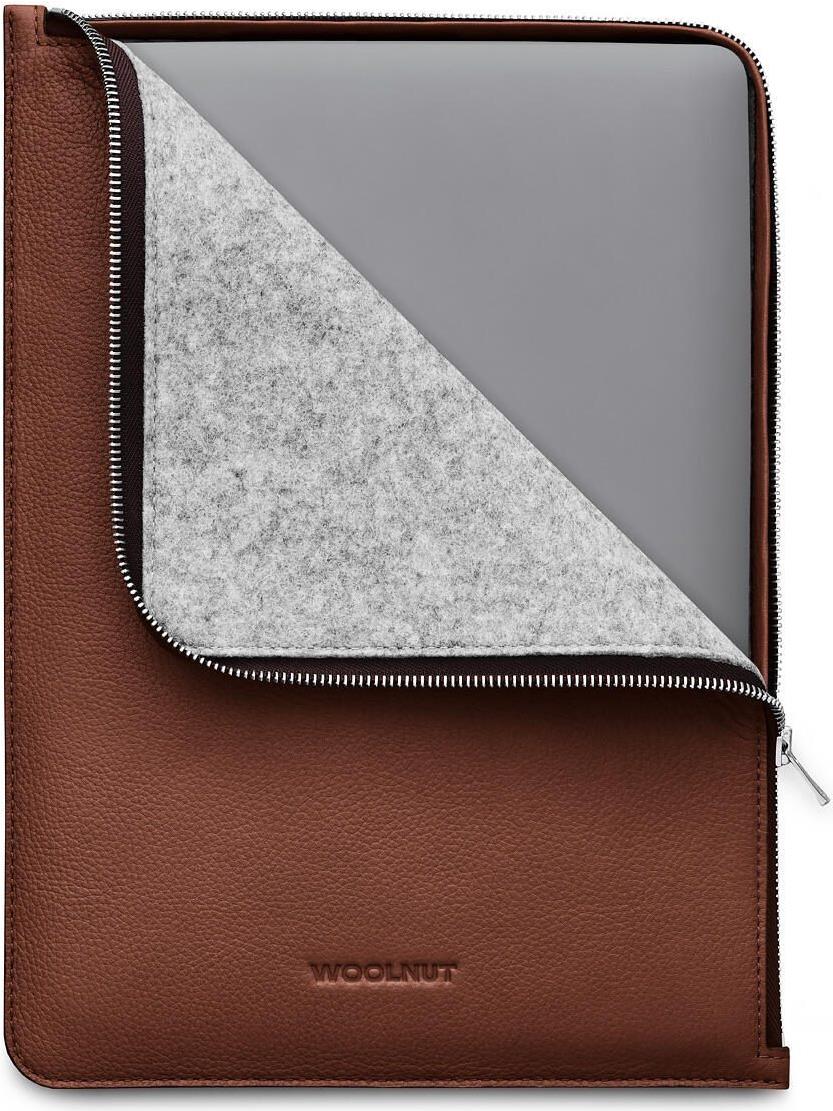 Купить Woolnut Lederhülle für MacBook Pro 16", braun (WNUT-MBP16-F-522-CB) в магазине wardena.ru