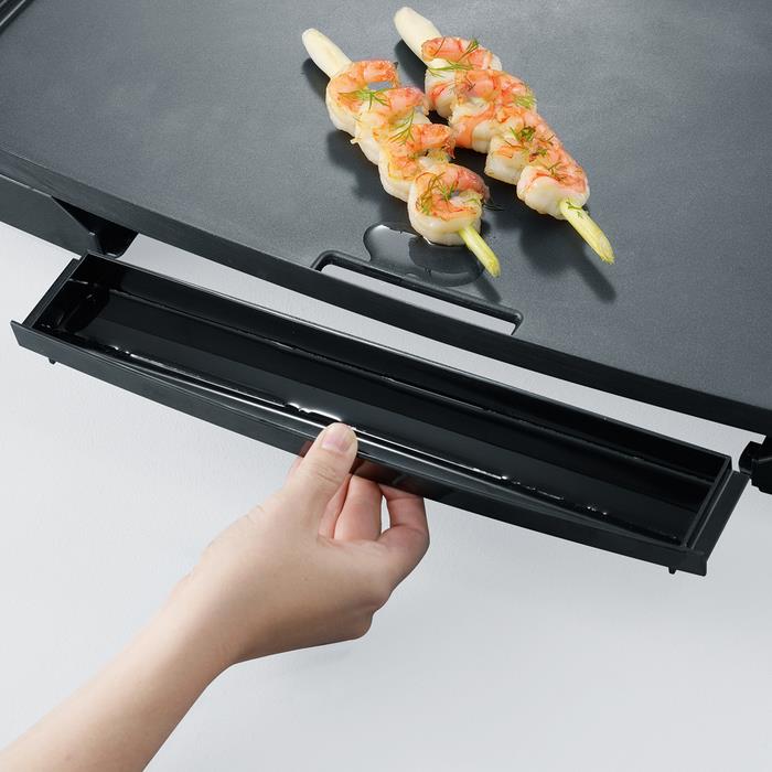 Купить SEVERIN KG 2397 - Grill - elektrisch - 2052 qcm - Black/Brushed Stainless Steel (KG2397) в магазине wardena.ru