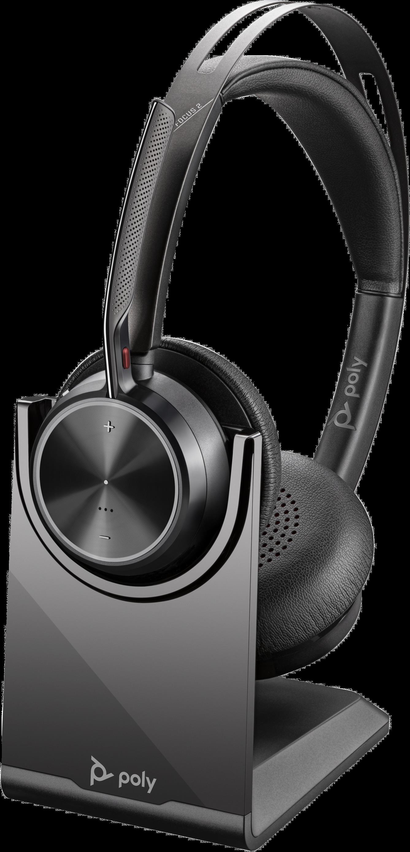 Купить HP Poly Voyager Focus 2 - Headset - On-Ear - Bluetooth - kabellos, kabelgebunden - aktive Rauschunterdrückung - Adapter USB-C via Bluetooth - Schwarz - Zertifiziert für Microsoft Teams (77Y89AA) в магазине wardena.ru