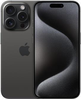 Купить Apple iPhone 15 Pro - 5G Smartphone - Dual-SIM / Interner Speicher 1TB - OLED-Display - 6,1" - 2556 x 1179 Pixel (120 Hz) - Triple-Kamera 48 MP, 12 MP, 12 MP - front camera 12 MP - schwarzes Titan (MTVC3ZD/A) в магазине wardena.ru