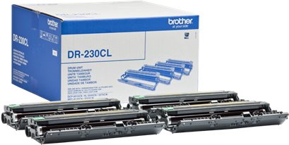 Купить Brother DR230CL - Trommel-Kit Schwarz, Gelb, Cyan, Magenta - 15000 Seiten (DR230CL) в магазине wardena.ru