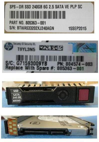 Купить Hewlett Packard Enterprise 240GB SATA 6G SFF SC VE PLP (805363-001) в магазине wardena.ru