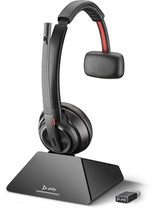 Купить Poly Savi 8210 UC - Microsoft - Headset - On-Ear - DECT 6.0 - kabellos (209212-02) в магазине wardena.ru
