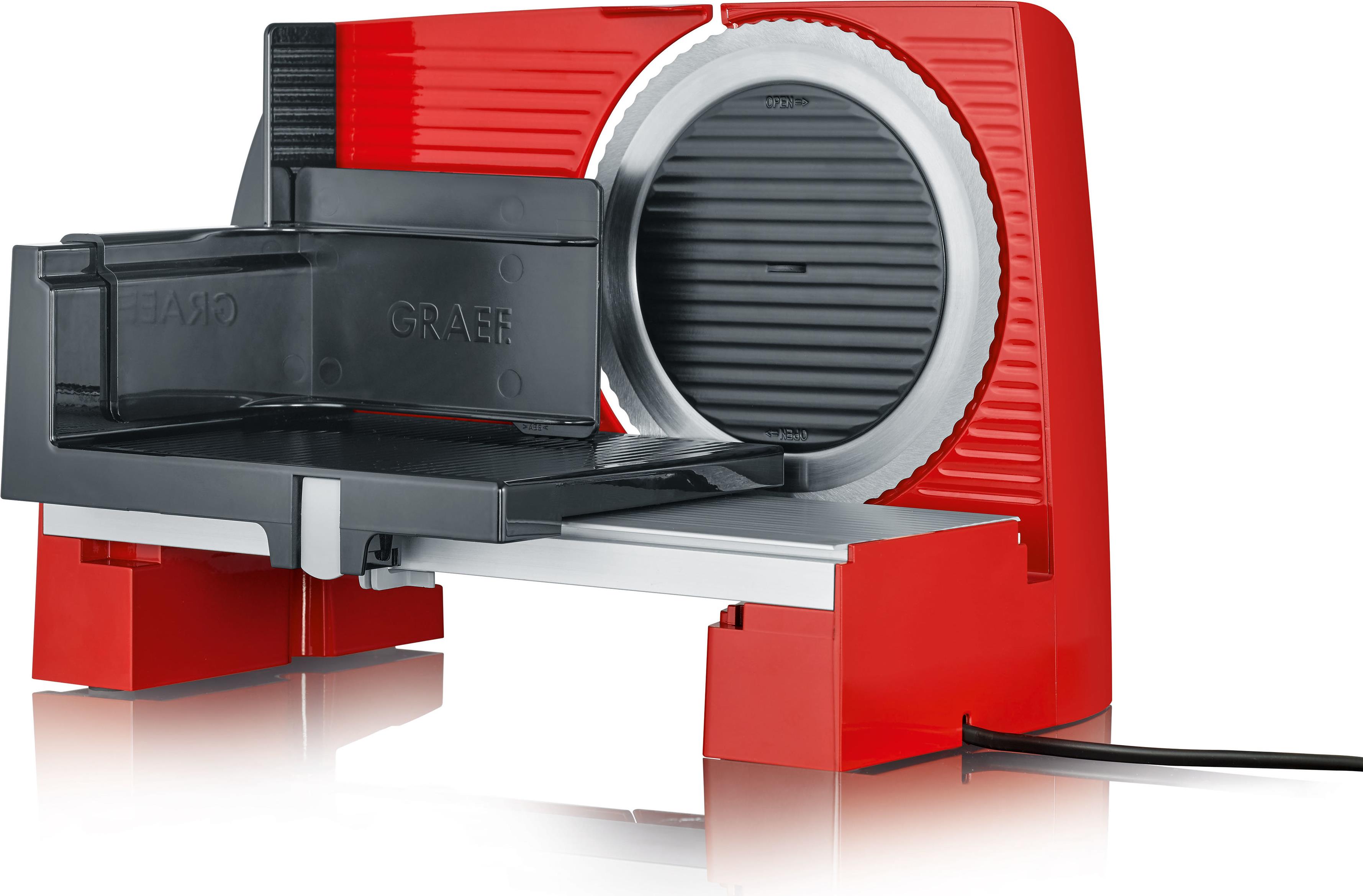 Купить Graef S 10003 Elektro 170W Aluminium Rot Schneidemaschine (S10003) в магазине wardena.ru