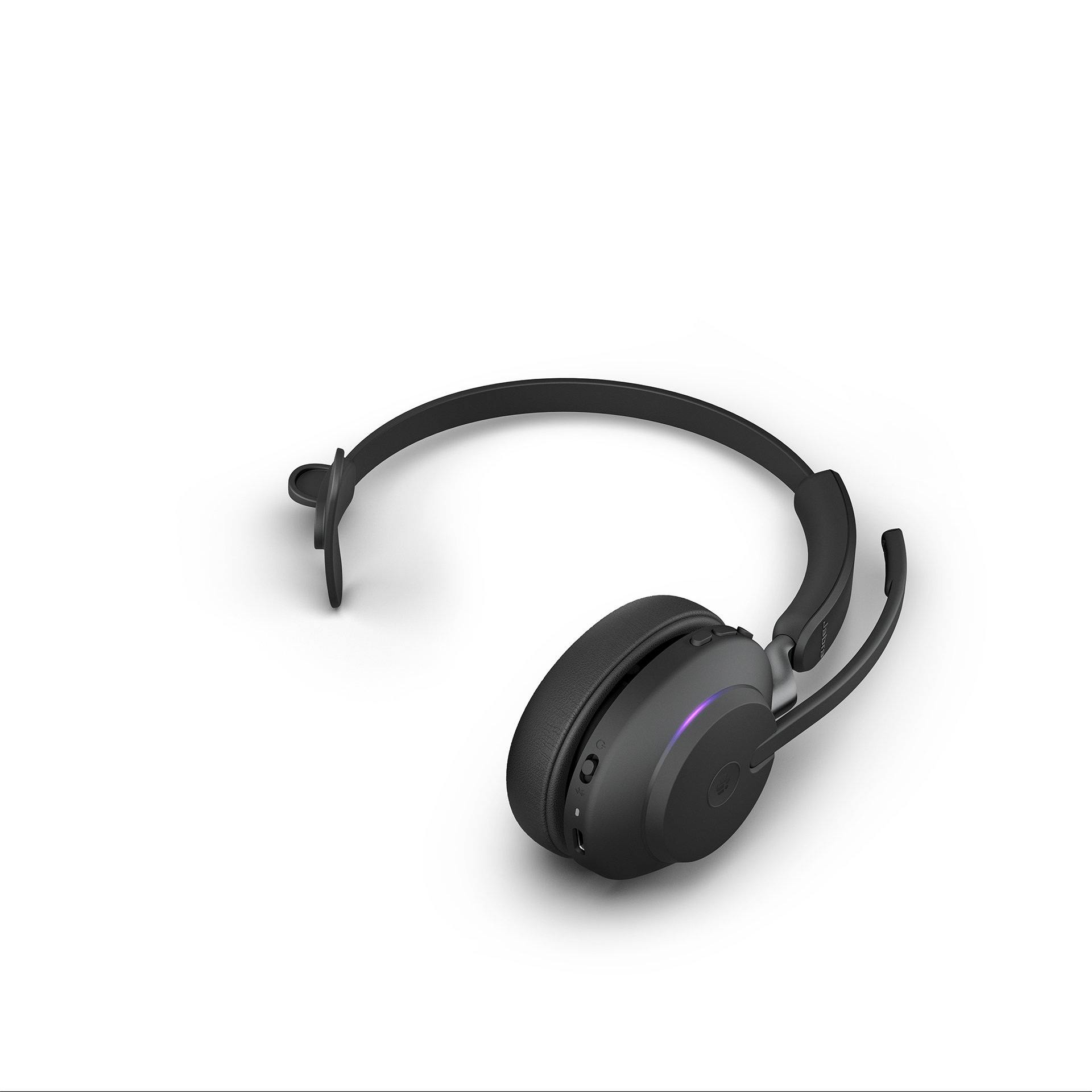 Купить GN Jabra Jabra Evolve2 65 MS Mono - Headset - On-Ear - konvertierbar - Bluetooth - kabellos - USB-A - Geräuschisolierung - Schwarz - mit Ladestation (26599-899-989) в магазине wardena.ru