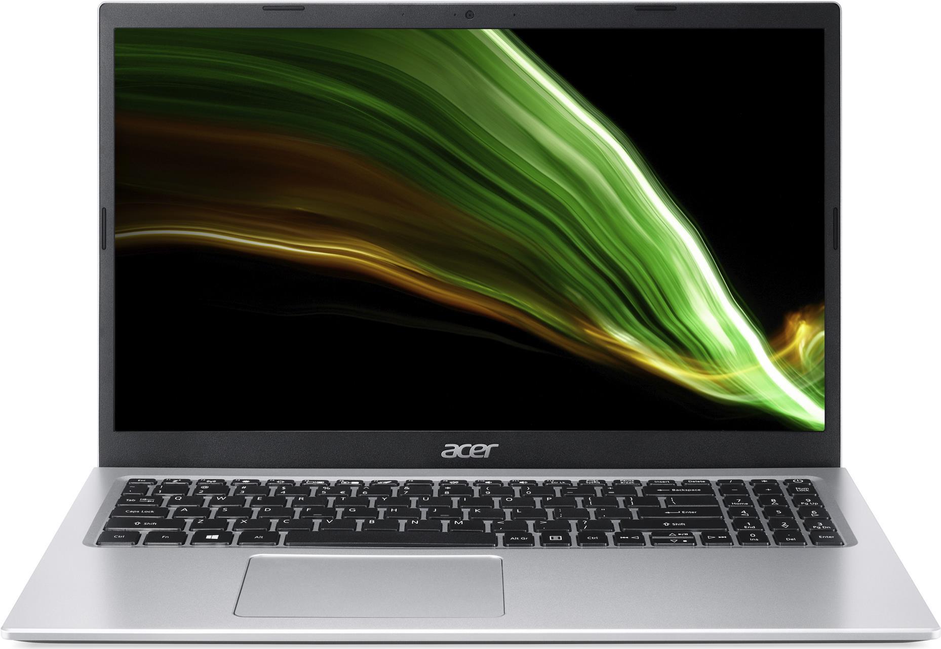 Купить Acer Aspire 3 A315-35 - Pentium Silver N6000 / 1.1 GHz - Win 11 Home in S mode - UHD Graphics - 8 GB RAM - 128 GB SSD - 39.62 cm (15.6") IPS 1920 x 1080 (Full HD) - Wi-Fi 5 - Reines Silber - kbd: Deutsch (NX.A8XEG.003) в магазине wardena.ru