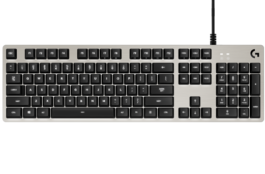 Купить Logitech G413 - Tastatur - USB - German QWERTZ - Silber (920-008471) в магазине wardena.ru